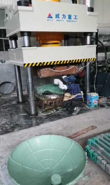 压制成型的玻璃钢封头产品